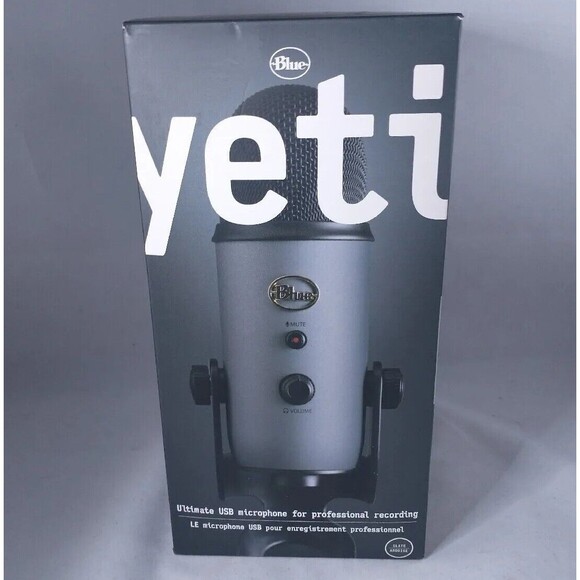 Blue Yeti USB Microphone for Recording Streaming Gaming Podcasting on PC - Picture 1 of 16